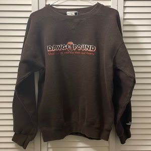 Rare Brown Puma Pull over Sweater